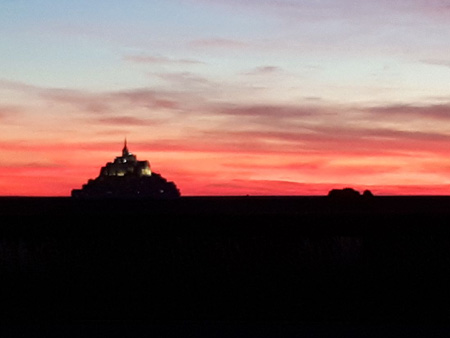 Joli coucher de soleil !